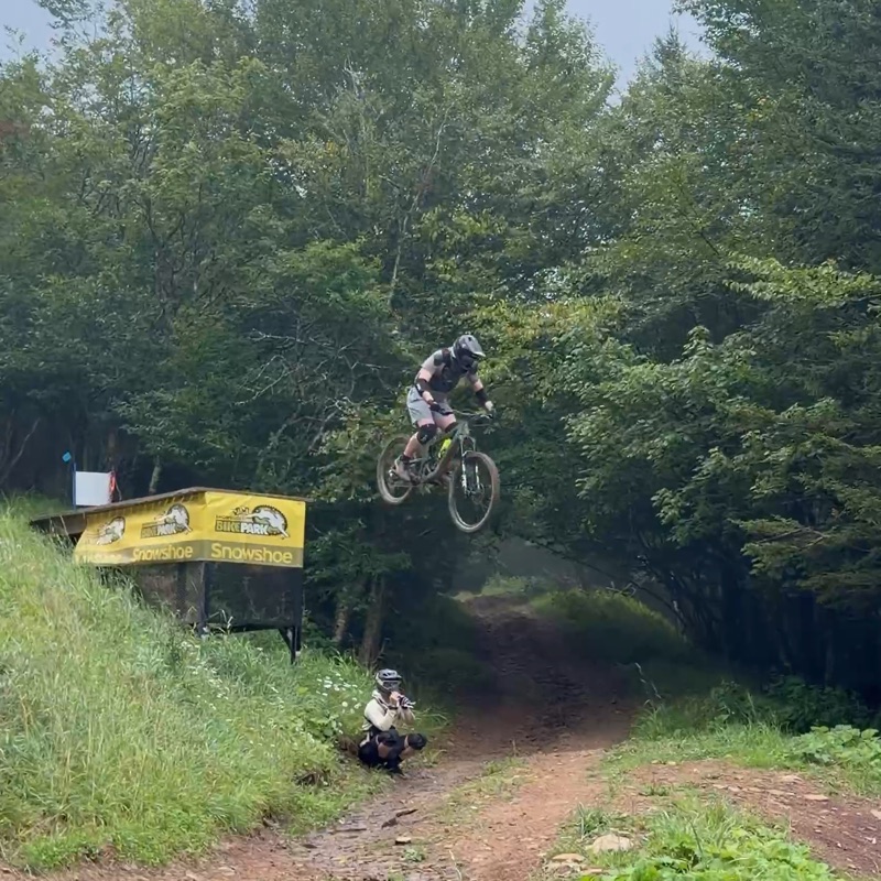 Mountain biking